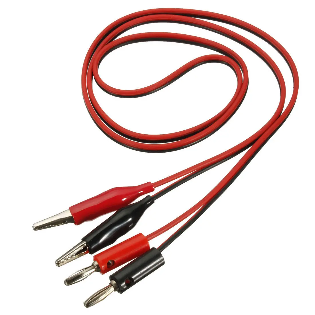 DANIU 3pcs Alligator Clip to Banana Plug Test Lead Cable | for Multimeters - Image 3
