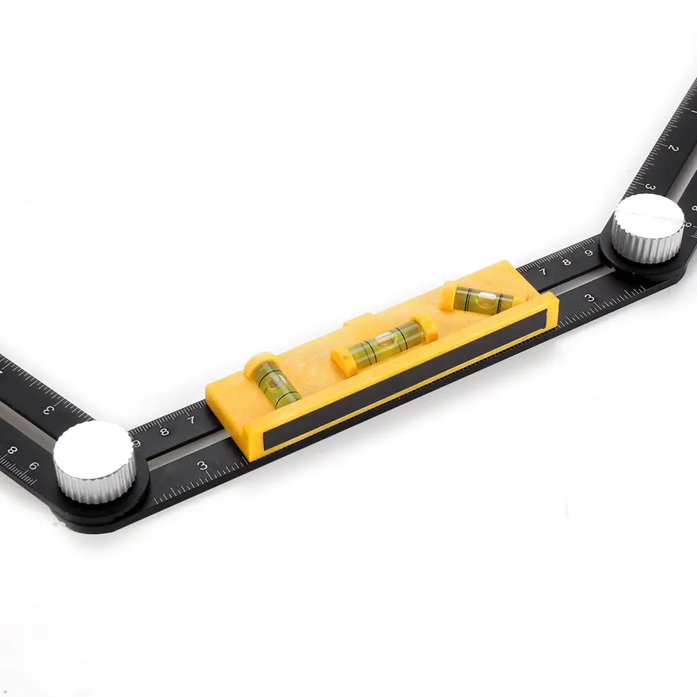 Adjustable 25-75mm Ceramic Tile Hole Locator | 12 Folding Drill Guide with Multiple Angles - Image 5