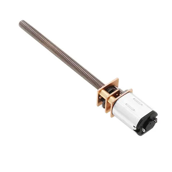 Chihai DC 6V 105rpm Gear Motor - Electric Motor with Threaded Shaft - Image 5