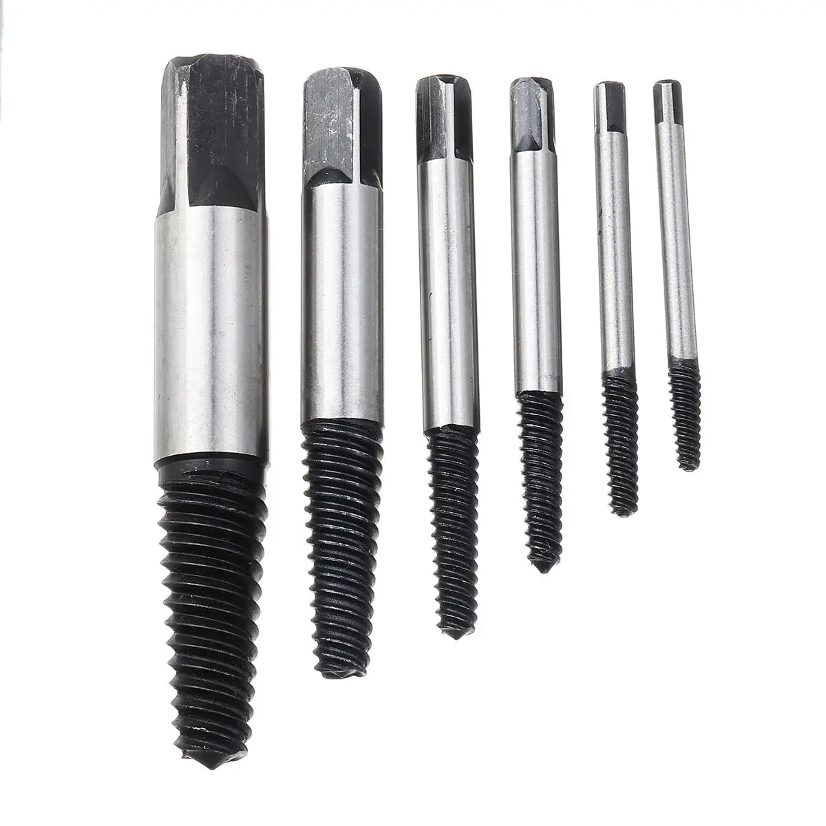 Damaged Screw Extractor Set - 6pcs Easy Out Broken Bolt Remover Kit - Image 5