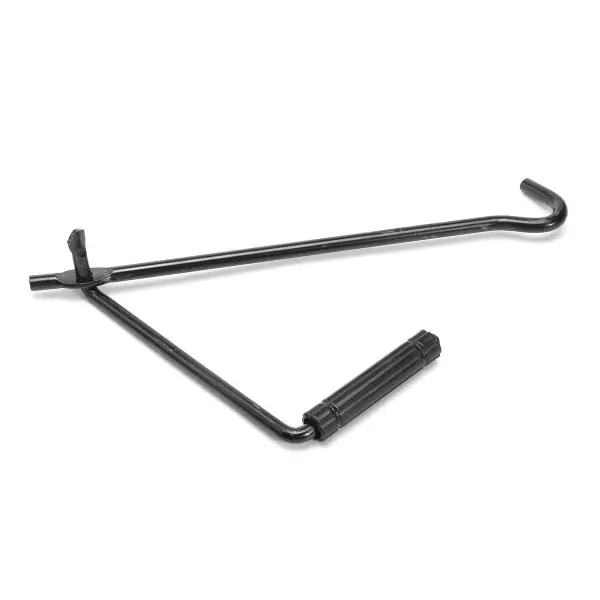 Iron Scissor Jack & Tire Wrench Tool | Car Wheel Lug Crank Handle for Repair - Image 3