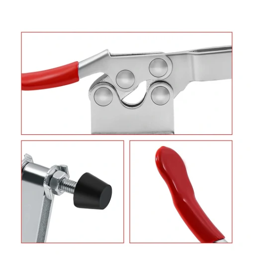 GH 201 Universal Clamp - Quick Release Woodworking Tool with Rapid Horizontal Clamping - Image 4