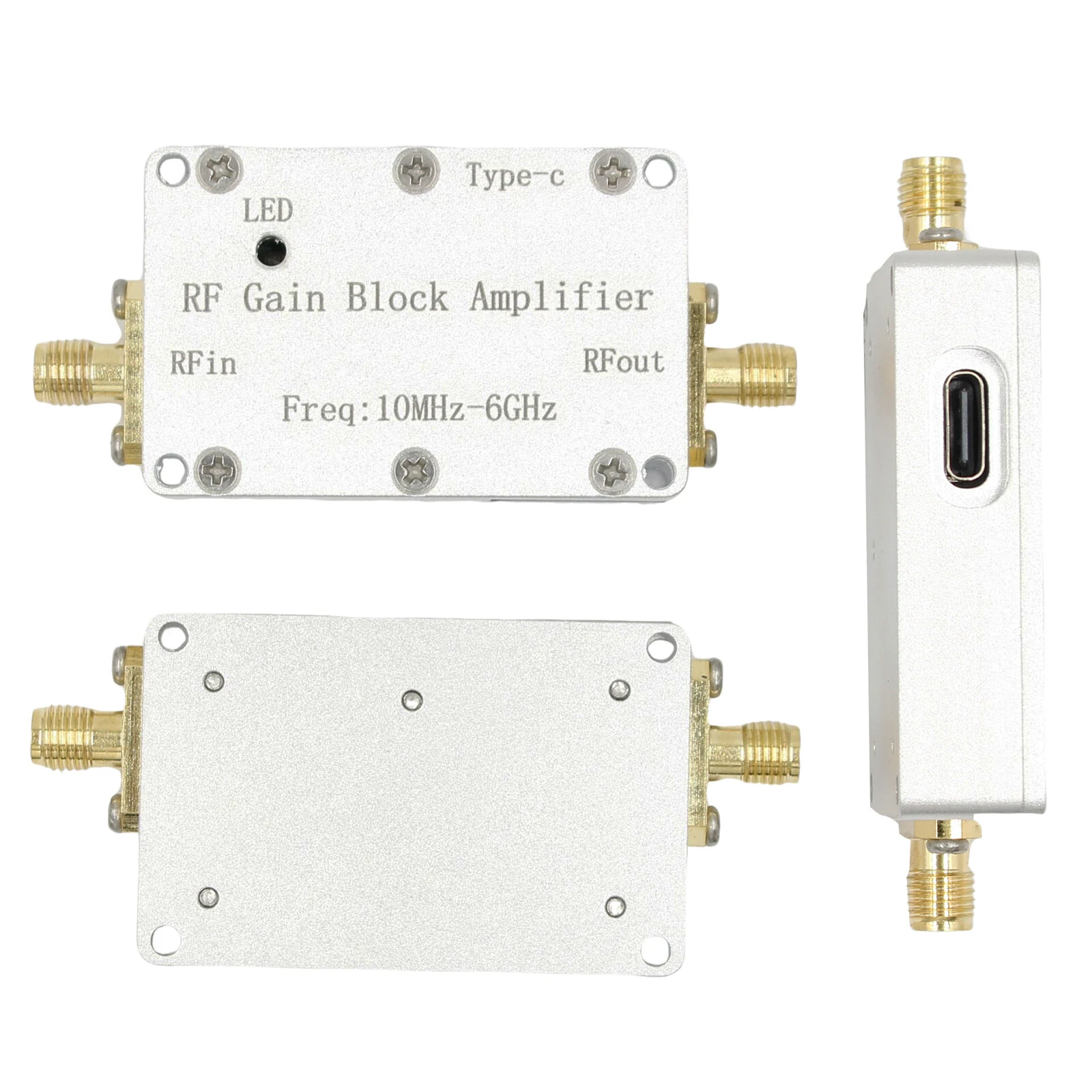 LNA High Flatness Receiver Amplifier - 20dB/30dB Gain - 50MHz-6GHz Wideband Low Noise - SMA - Image 3