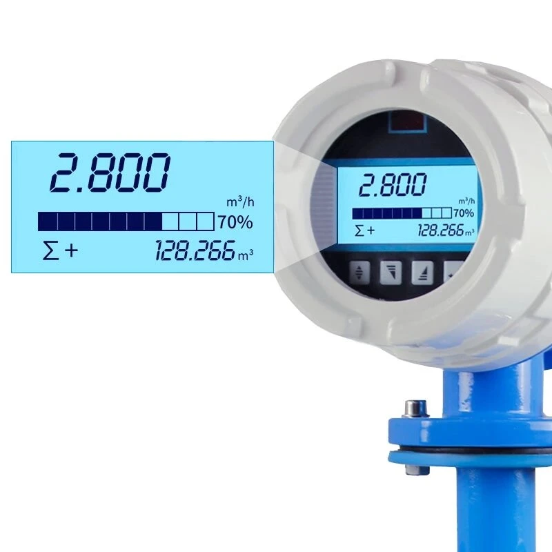 DN32 Electromagnetic Flow Meter | 0.9-28m3/h | 4-20mA Output | Flange Type - Image 3