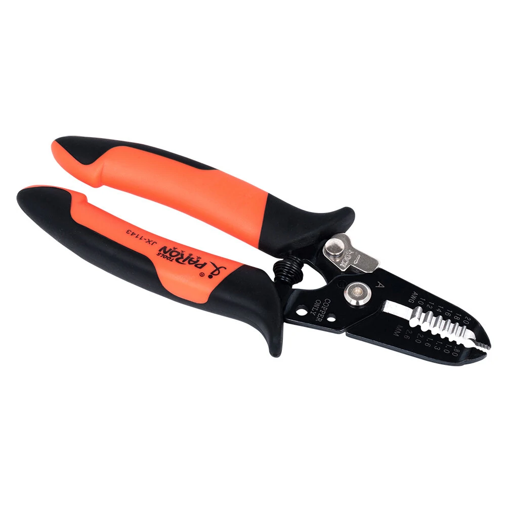 PARON Jx-1143 Wire Strippers | Fine Grinding Scissor Stripping & Crimping Pliers - Image 3