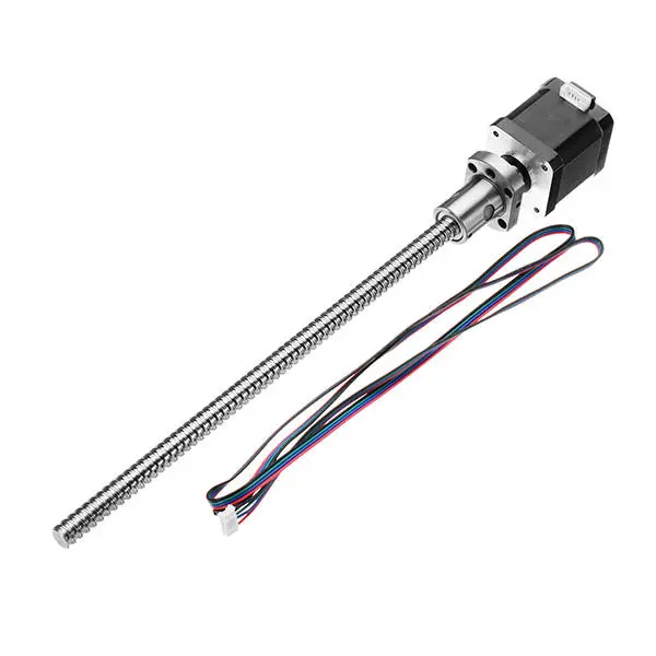 42BYGB48 Stepper Motor | 12V DC NEMA17 with 300mm 1204 Ball Screw - Image 3