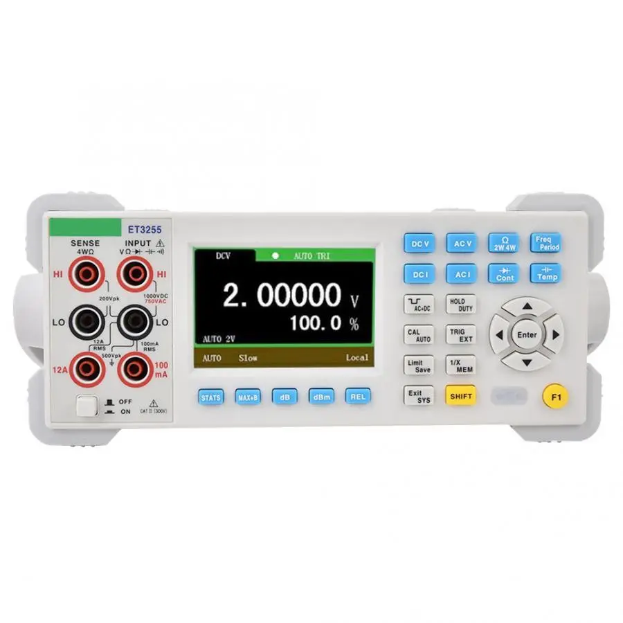 ET3255 Digital Multimeter | 3.5in TFT LCD Display | USB Data Logging - Image 2