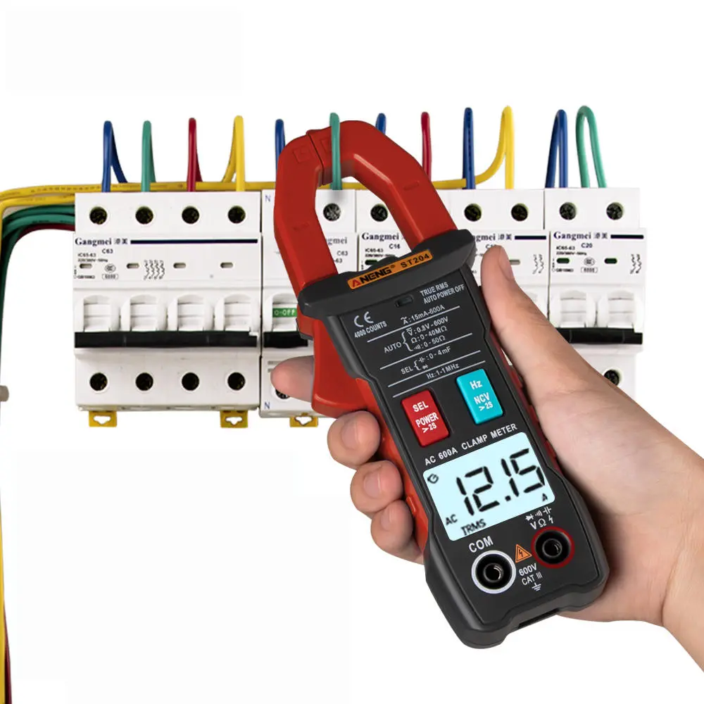 ANENG ST204 Digital Multimeter - 4000 Counts Auto-Ranging | AC/DC Current - Image 2