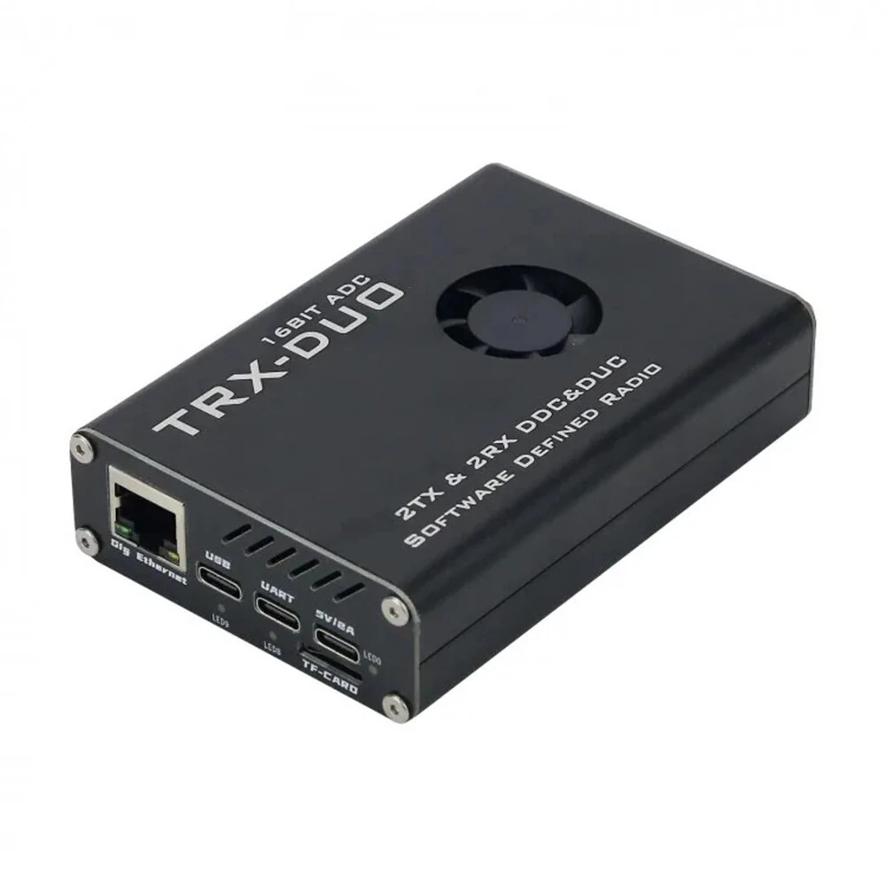 TRXDUO 10KHz-60MHz SDR Device | Dual 16-bit ADC, FPGA, Wi-Fi, USB-C - Image 3