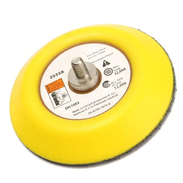 3 Inch Sticky Backing Pad - Hook and Loop Sanding Disc Pad for Polishing Sander - Image 3