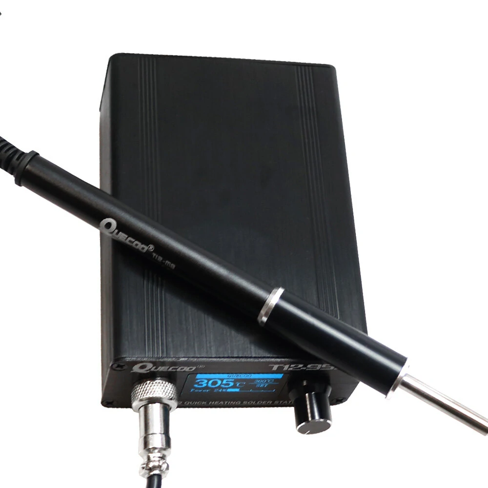STM32 T12 Digital Soldering Station - 1.3 Inch OLED with M8 Metal Handle - Image 3
