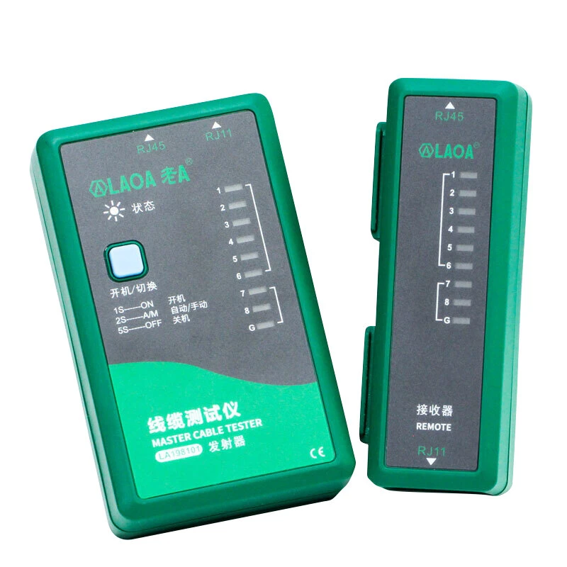 LAOA LA198101 Network Cable Tester | RJ11 RJ45 Telephone Line Detection - Image 4