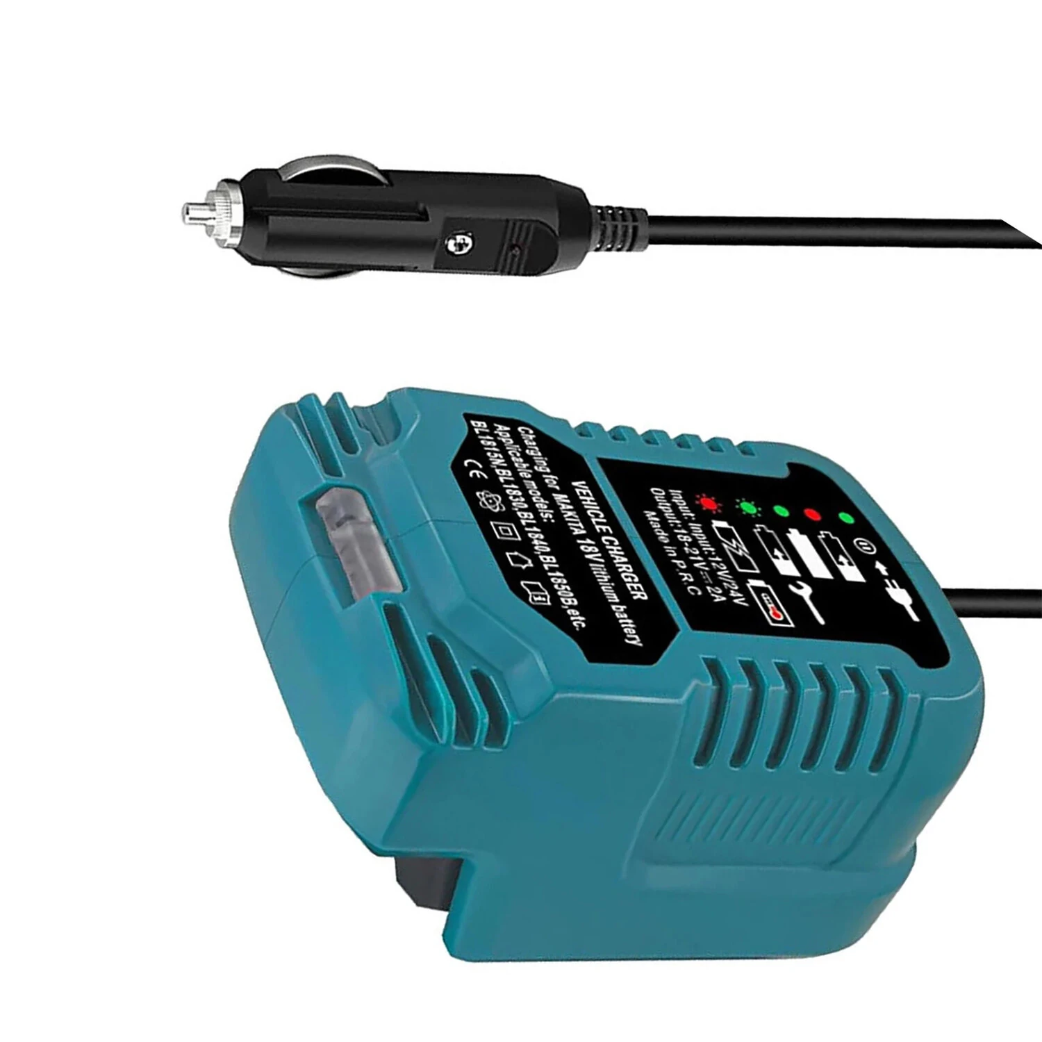 DC 12V/24V Car Charger for Makita 18V LXT BL1815 BL1830 BL1860 Batteries | Portable - Image 4