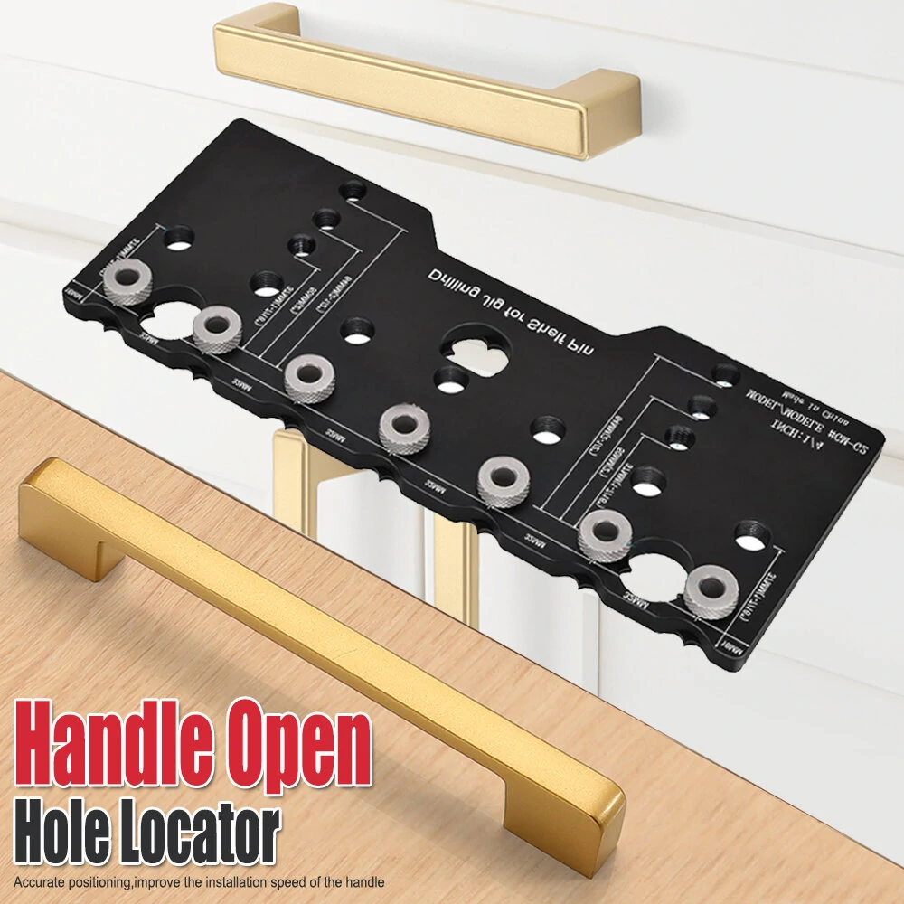 Kreg Pocket Hole Jig - Adjustable Aluminum Drill Guide with 2 Drill Bits - Image 3