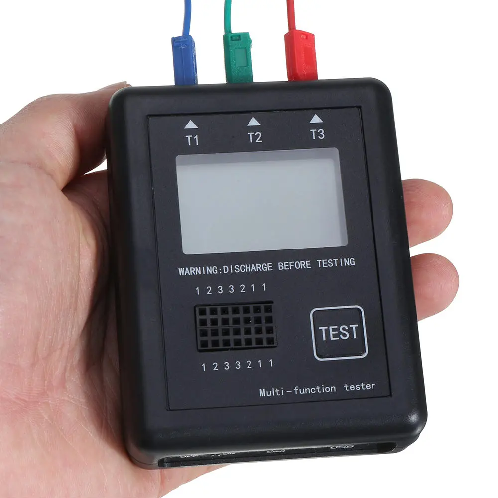 M328 Transistor Tester | ESR Meter & LCR Tester With Shell - Multi-Function - Image 5