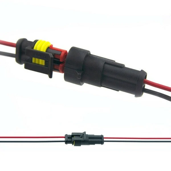 708PCS Waterproof Car Electrical Wire Connector Kit - 1 to 6 Pin | Truck Motorcycle - Image 3