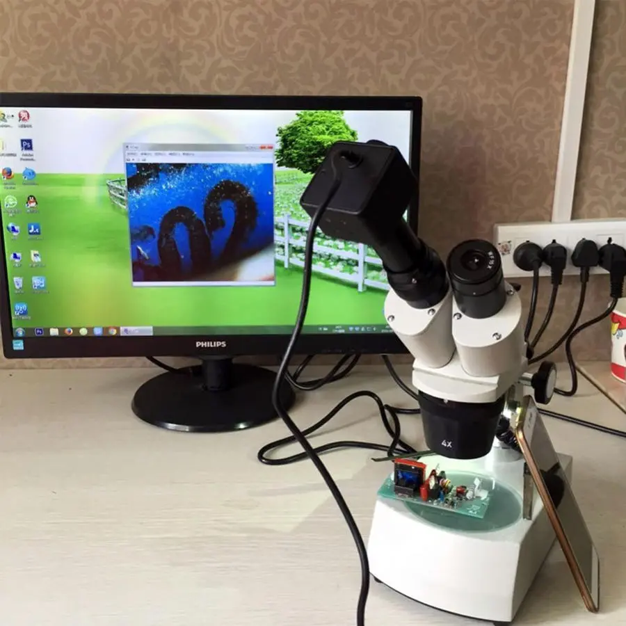 5MP USB Binocular Microscope Camera - Electronic Eyepiece Video CMOS for Industrial Use - Image 5
