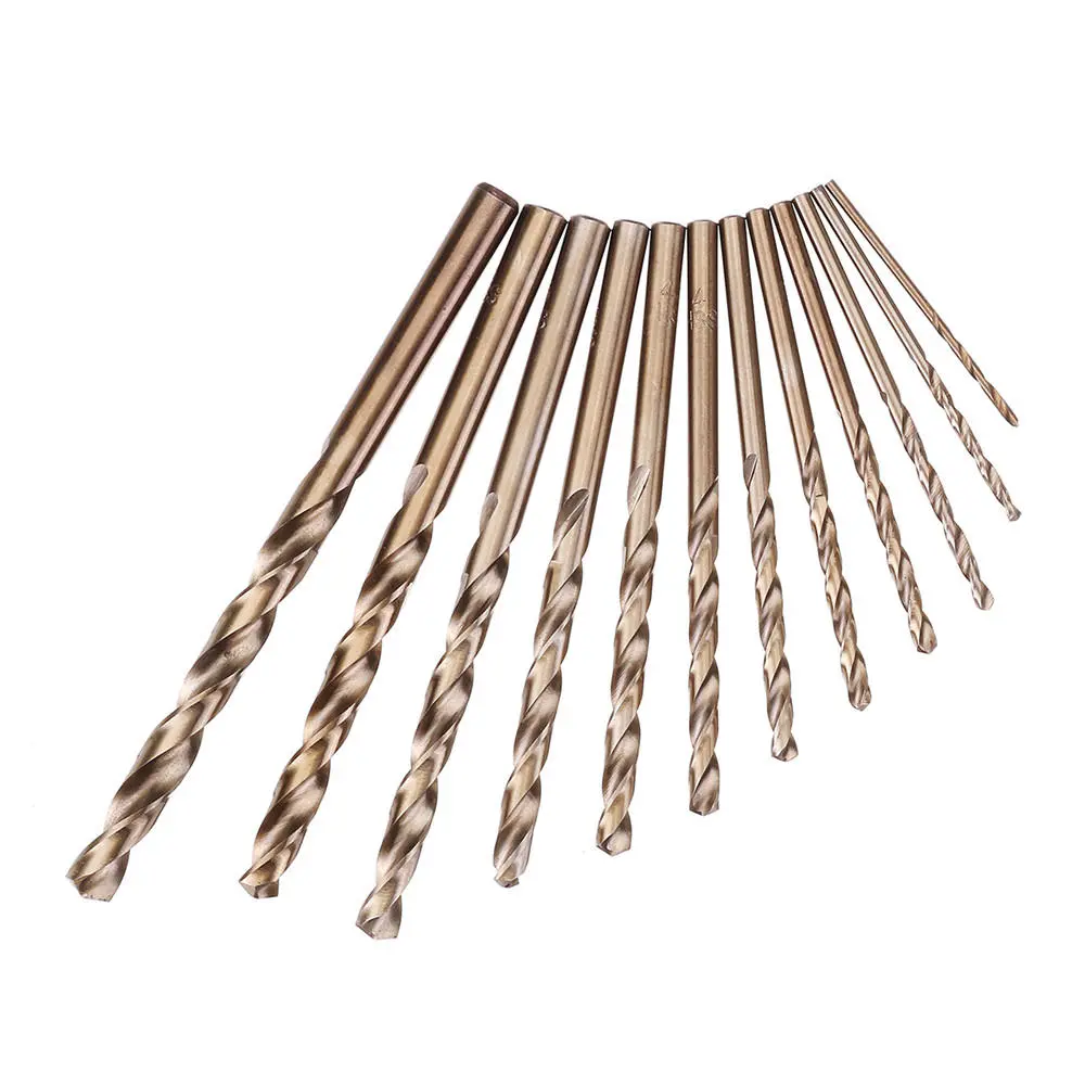 Drillpro 13pcs HSS-Co M35 Cobalt Drill Bit Set | 1.5-6.5mm for Metal & Wood - Image 4