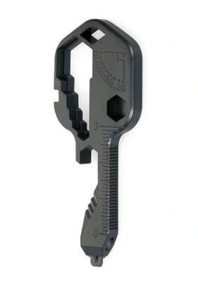 Multi-Tool Key Pendant - 12-in-1 Adjustable Wrench Set with Measuring Gear Clips - Image 2