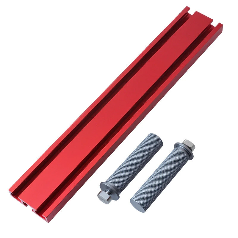 Aluminum T Track Plate - Woodworking Planing Stop & Bench Dog Hole Baffle - Image 2