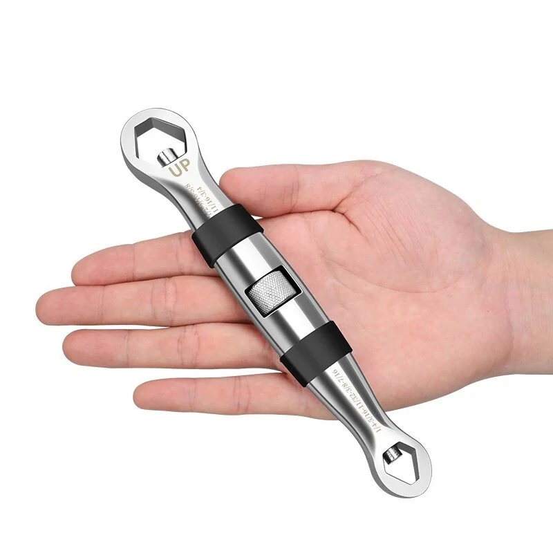 Universal Wrench 23 in 1 Ratchet Set | 7-19mm Adjustable CR-V Tool for Car Repair - Image 2