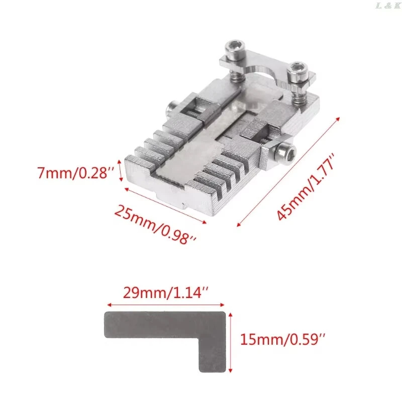 Universal Key Cutting Machine - Stainless Steel Duplicating Tool for Car & Door Keys - Image 4