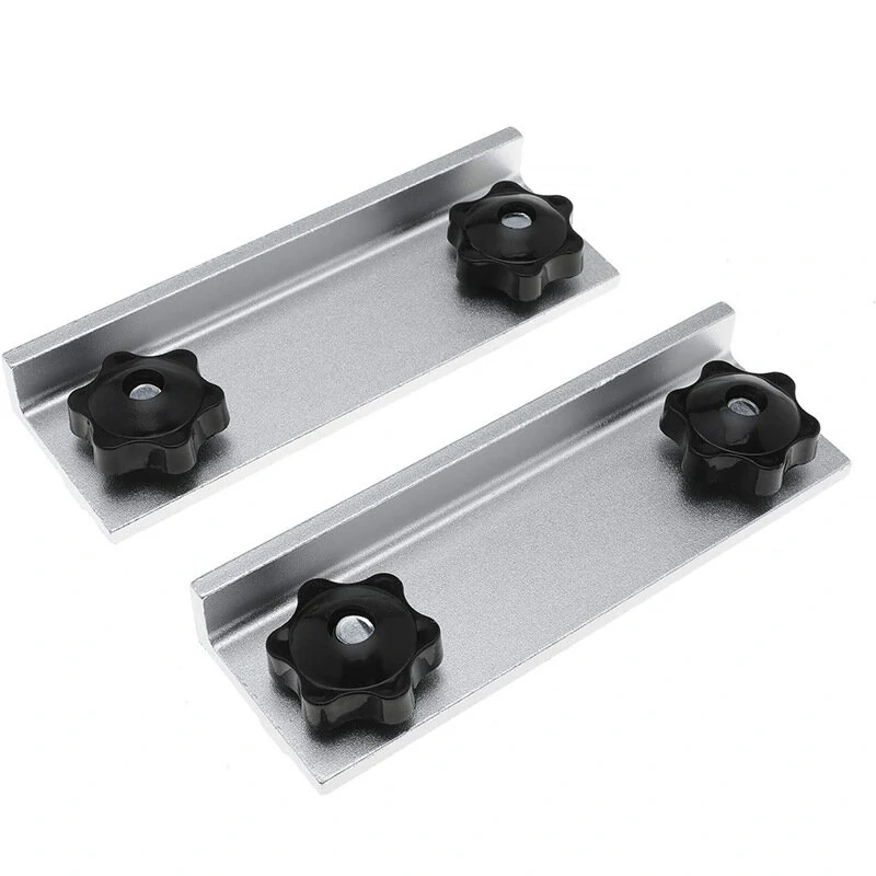 Aluminum T-Track Stop Block Kit | Universal Long Stop with Knobs for Woodworking - Image 4