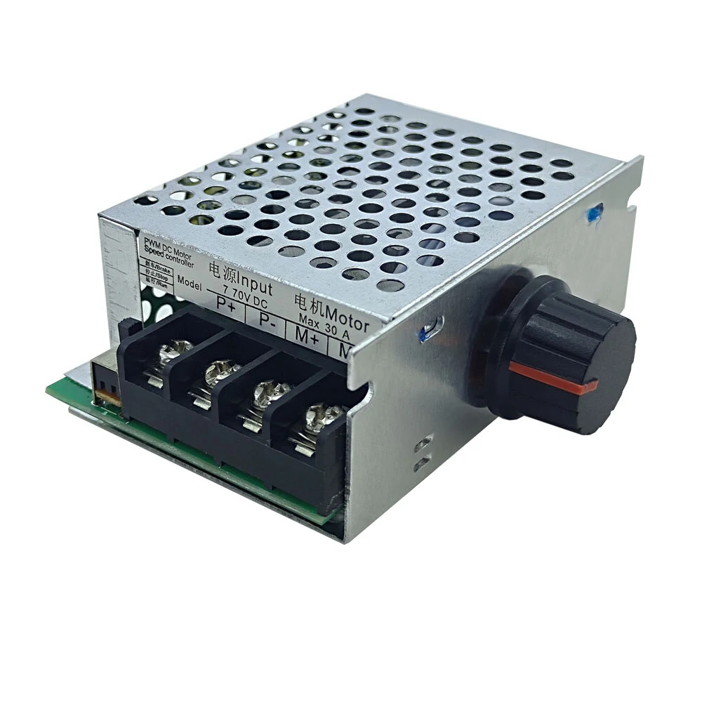 PWM DC Motor Speed Controller Switch - 7-70V 30A for 12V 24V 36V 48V 70V - Image 3