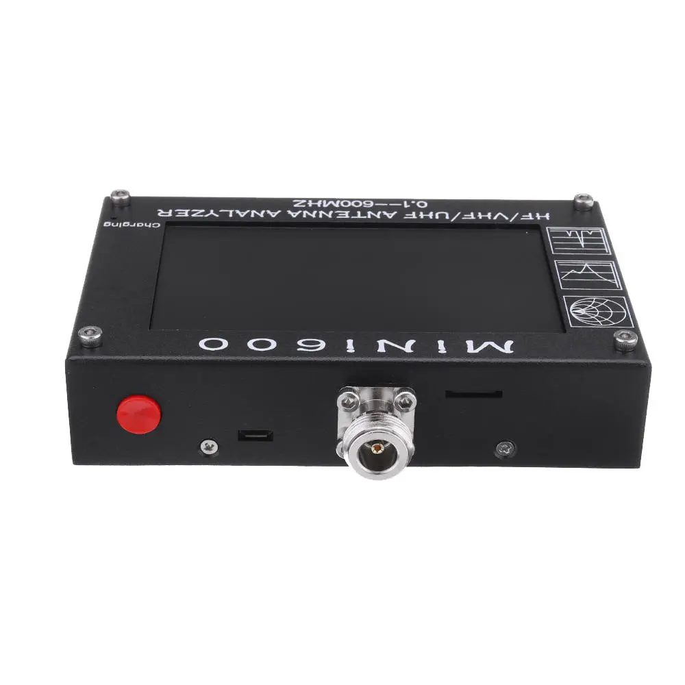MINI600 Antenna Analyzer 0.1-600MHz | SWR Meter & Frequency Counter | 4.3 Touch Screen - Image 5