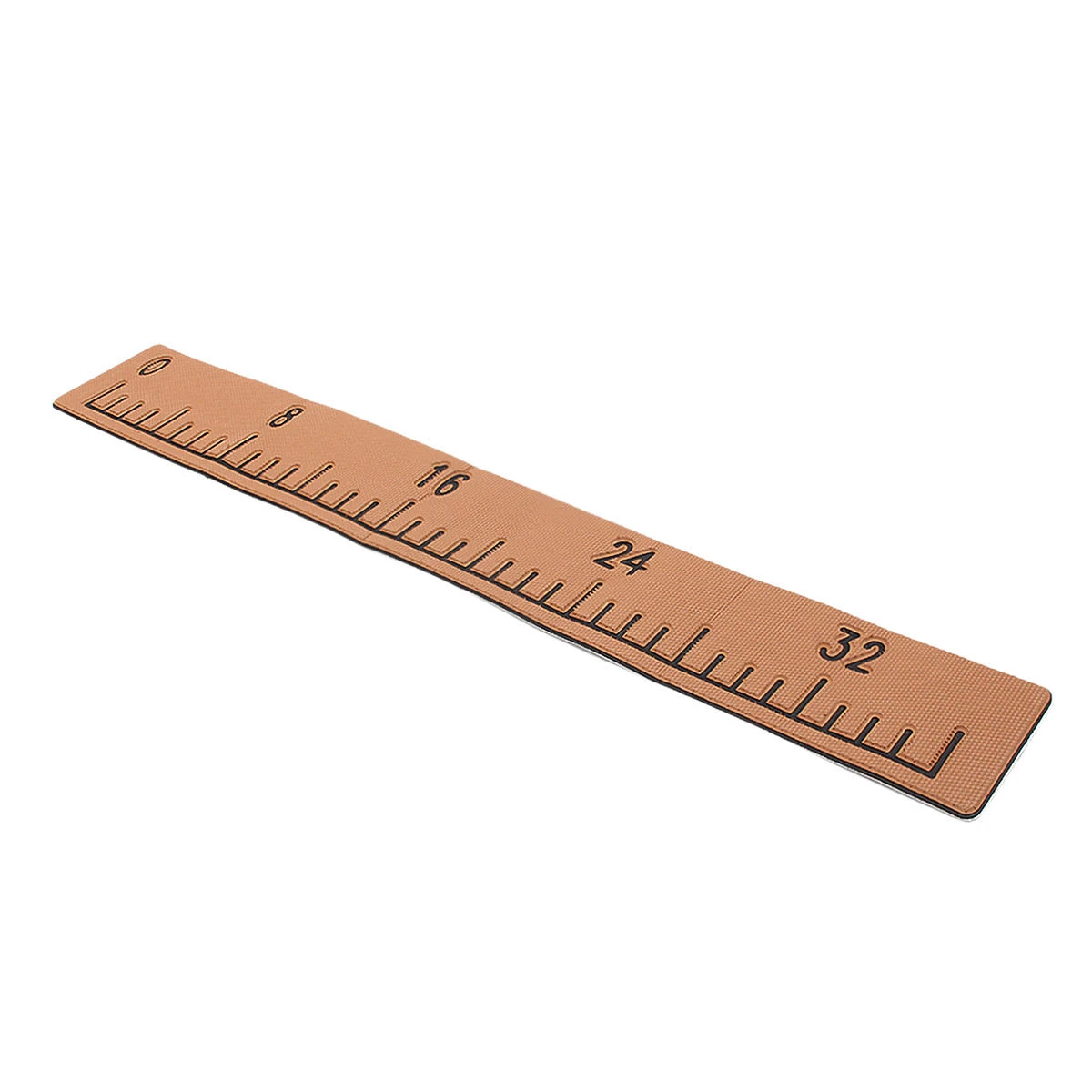 EVA Foam Ruler for Boats | 0-32 Inch | 1000x150x6mm Faux Teak Grey - Image 4
