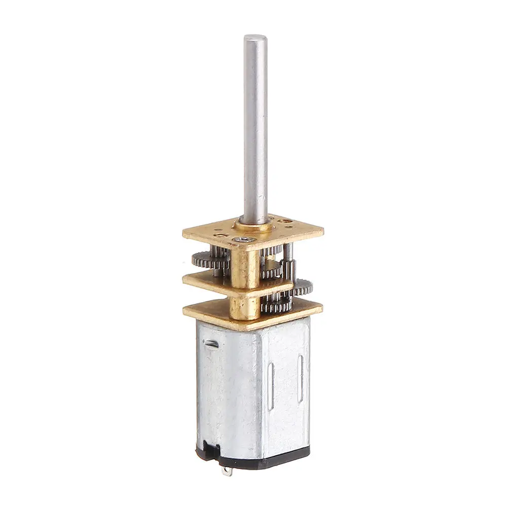 Machifit 20MM-N20 DC Gear Motor - 6V 30rpm / 12V 100rpm - Metal Gearbox - Image 5