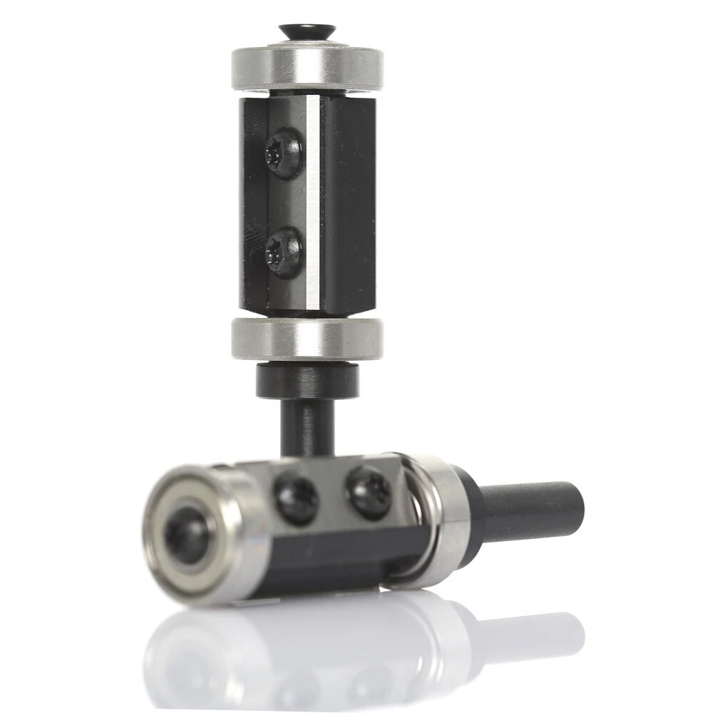 Carbide CNC Router Bit | Dual-Blade Woodworking Cutter for Precision Cuts - Image 3