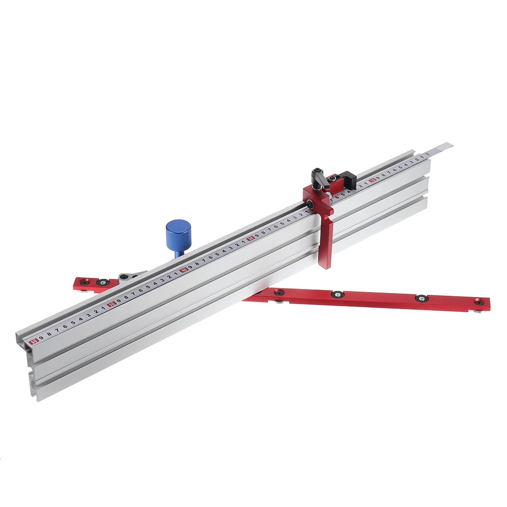 Dewalt Miter Gauge System - 450mm 0-90 Degree Angle with Aluminum Alloy Fence - Image 3