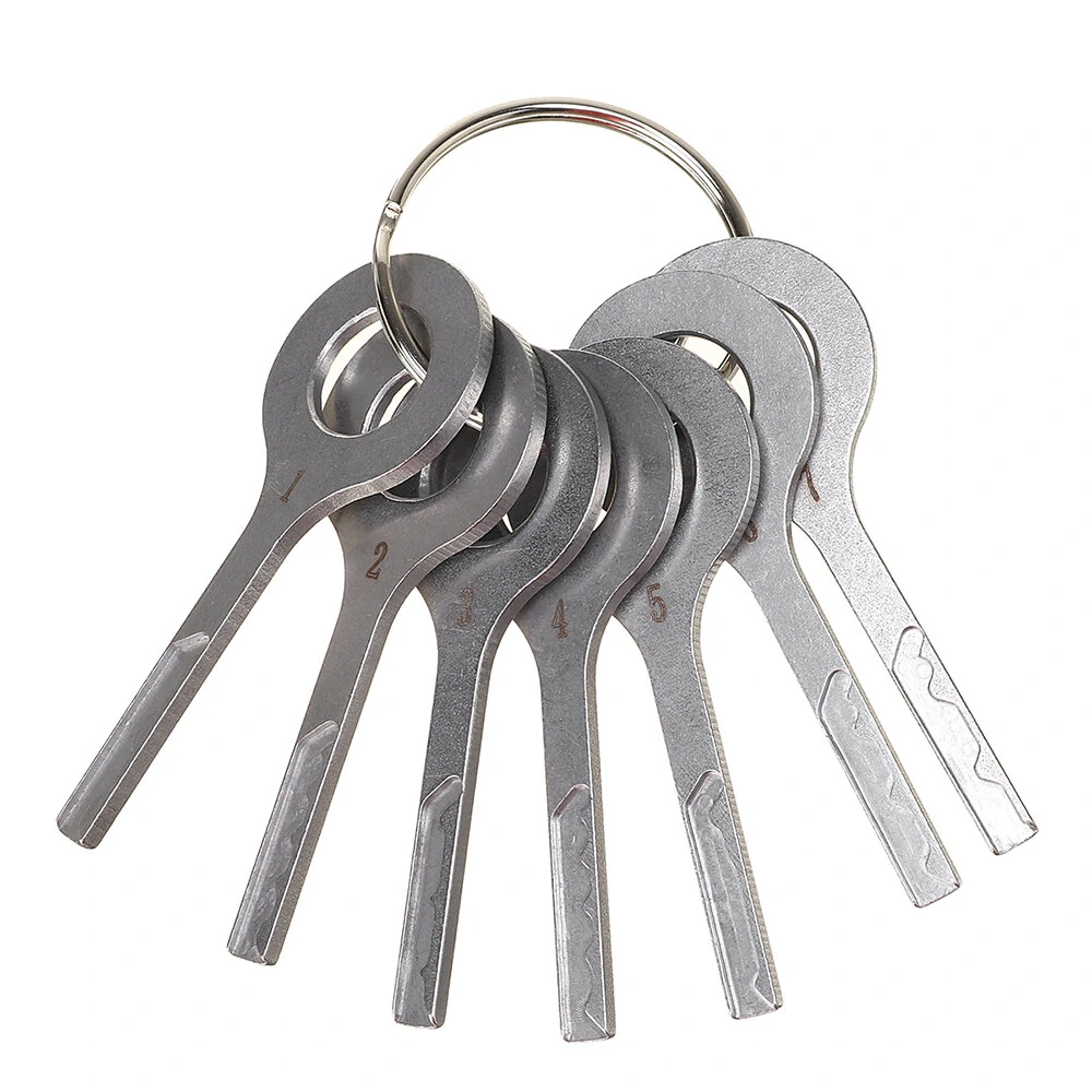 7-Piece Lockpick Set | Disassembly & Assembly Key Tool | Locksmith Special - Image 2