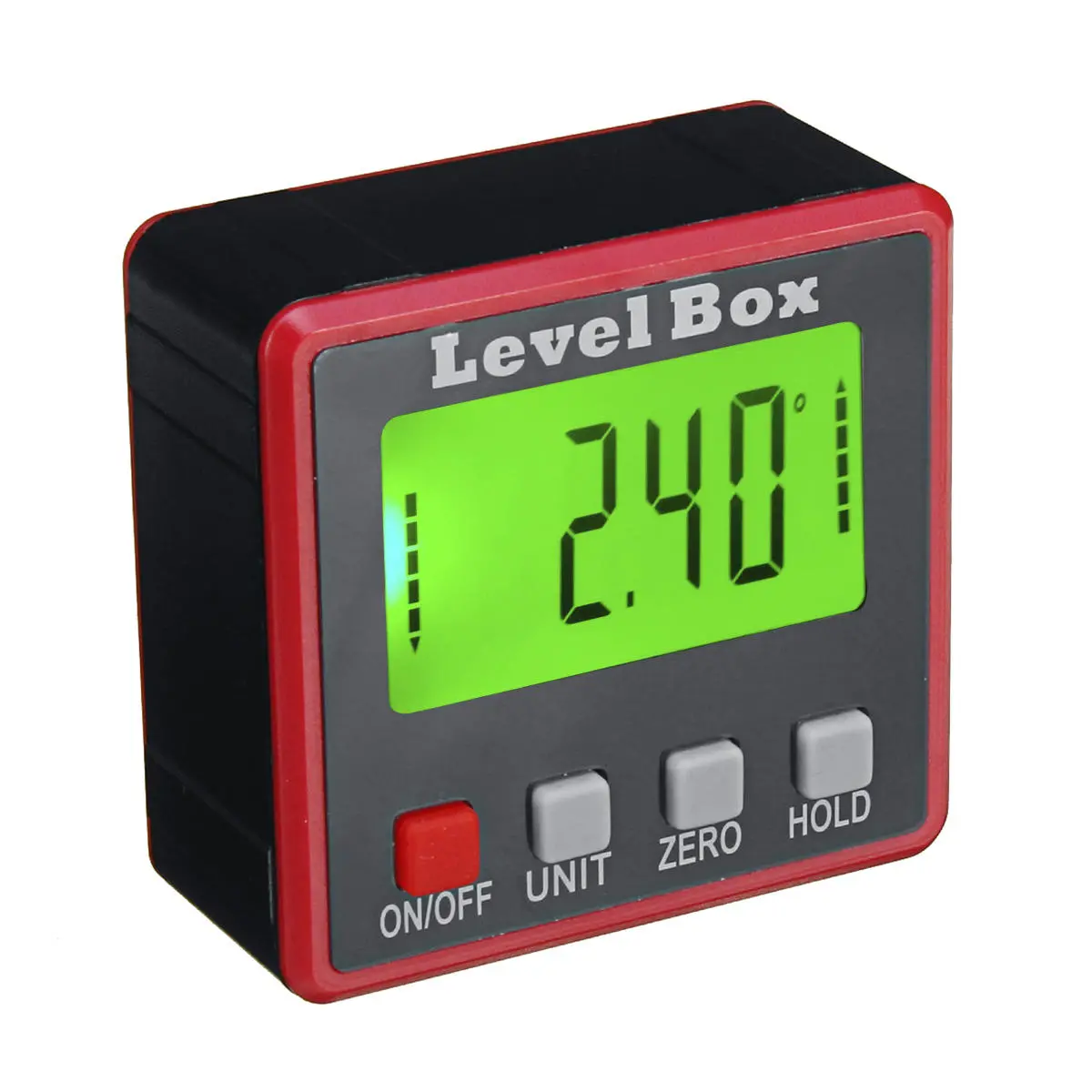 Digital LCD Protractor Gauge - Angle Finder & Inclinometer with Laser Level - Image 2