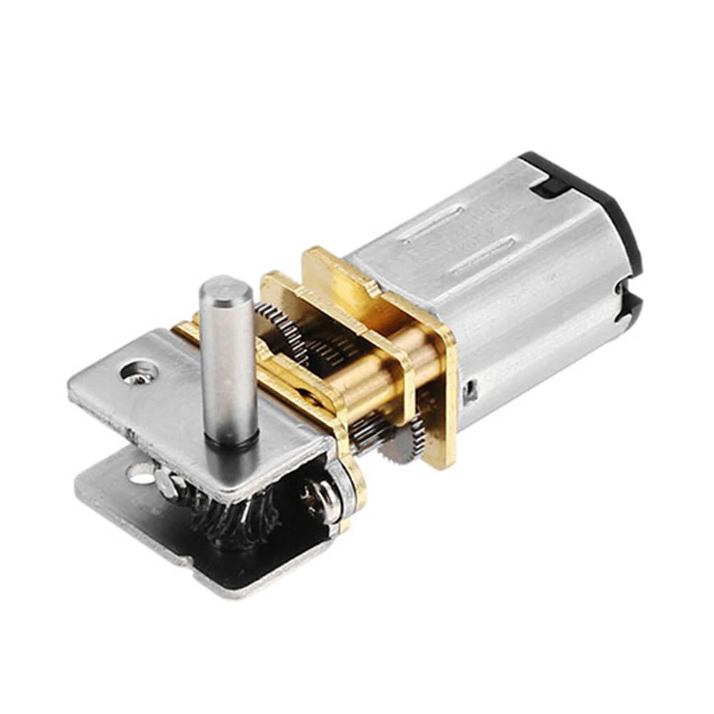 Machifit GW12GA-4 DC 6V 4RPM Worm Gear Motor | High Torque Gearbox - Image 5