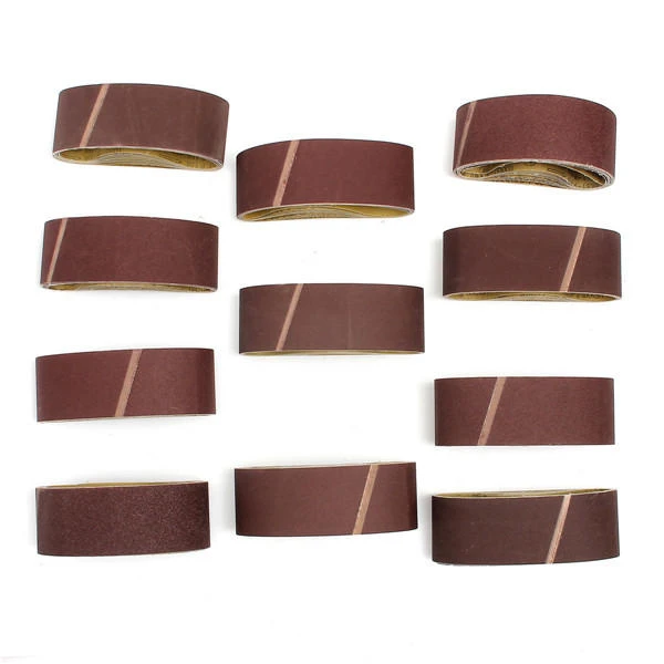 Zirconia Abrasive Sanding Belts - 10pcs 90x620mm | 40-600 Grit for Wood Grinding - Image 3