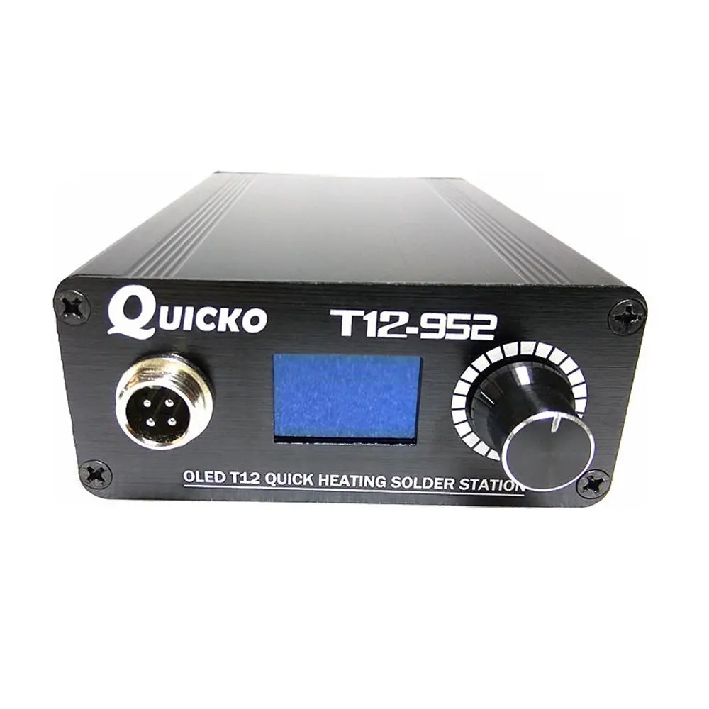 Quicko T12-952 OLED Soldering Station - STC Electronic Welding Iron with T12 Handle - Image 2