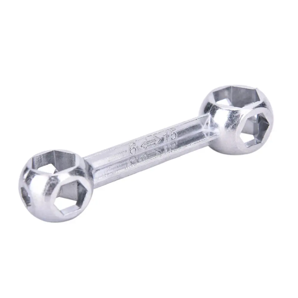 Mini Portable Bicycle Repair Tool - 10 in 1 Torque Wrench & Hex Spanner - Image 2
