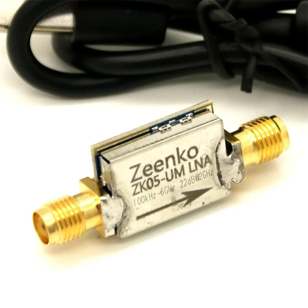 Zeenko UM Series Low Noise Amplifier - 20dB Gain, 100kHz-10GHz, USB-C - Image 2