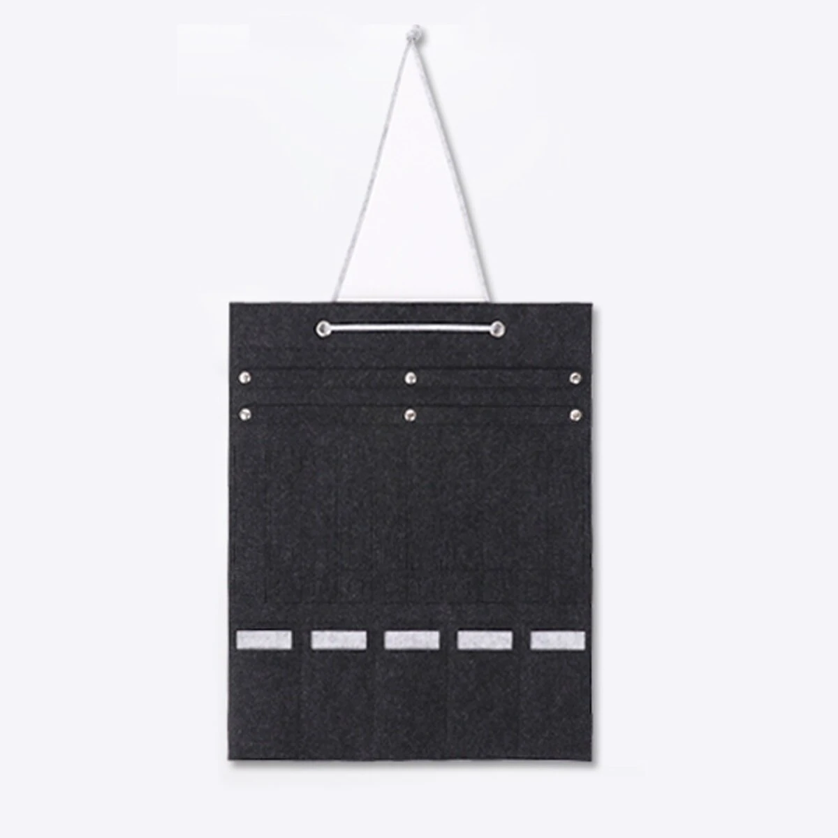 Slots Felt Sunglasses & Jewelry Organizer - Wall Hanging Storage Display - Image 5