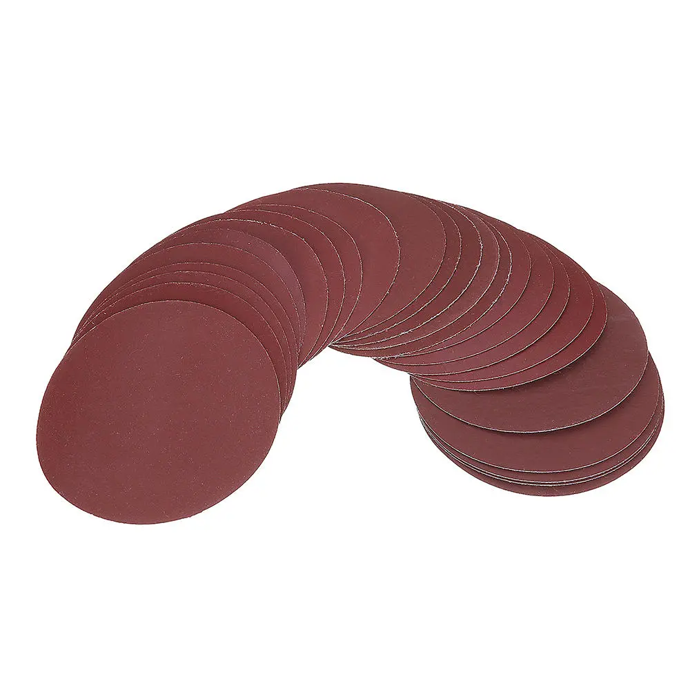 3M 6 Inch Sandpaper Discs - 25pcs 400-1200 Grit Aluminum Oxide for Polishing - Image 2