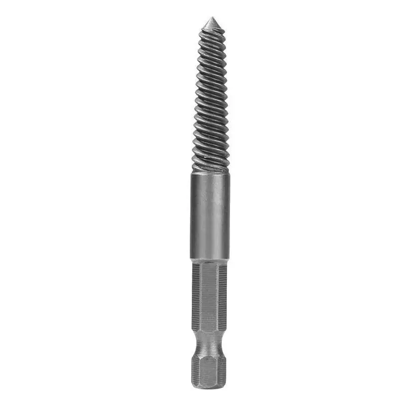 Drillpro 5Pcs Screw Extractor Set | Hex Shank for Damaged & Broken Bolts - Image 4