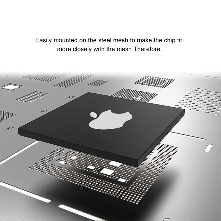 Apple iPhone Repair Tool Kit - 7PCS Tin Planting Net Set for Mobile Phone - Image 4