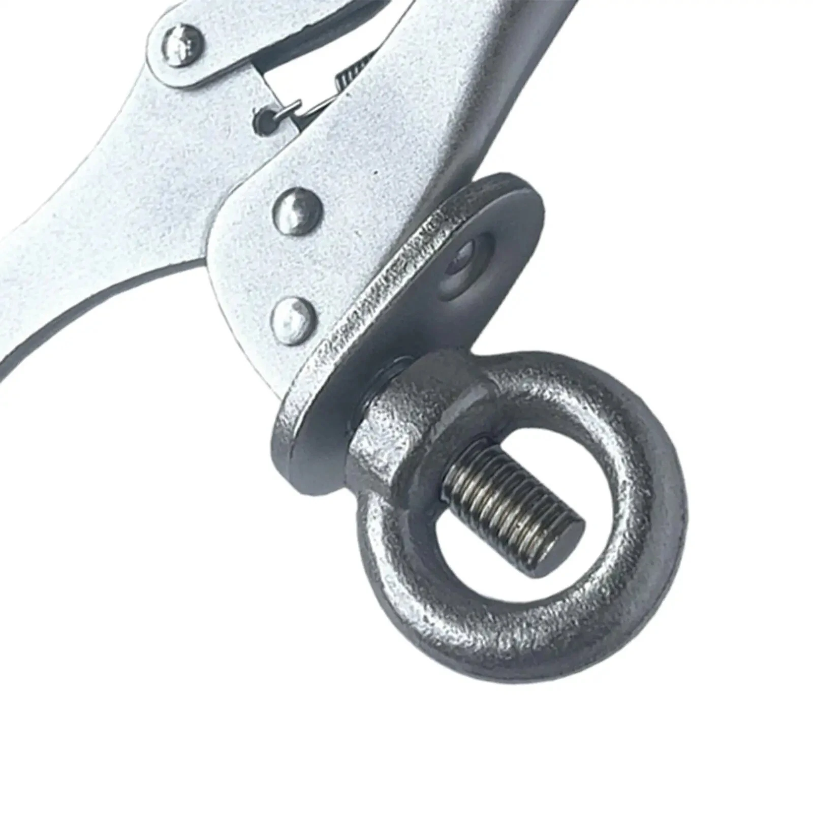 Heat-Treated Carbon Steel Drill Press Locking Clamp - Adjustable 22.9cm/30cm | Professional Woodworking & Metalworking Tool - Image 5