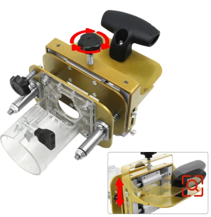 Mortising Jig for 65mm Trimming Machine | 2-in-1 Slotting Bracket & Punch Locator - Image 5