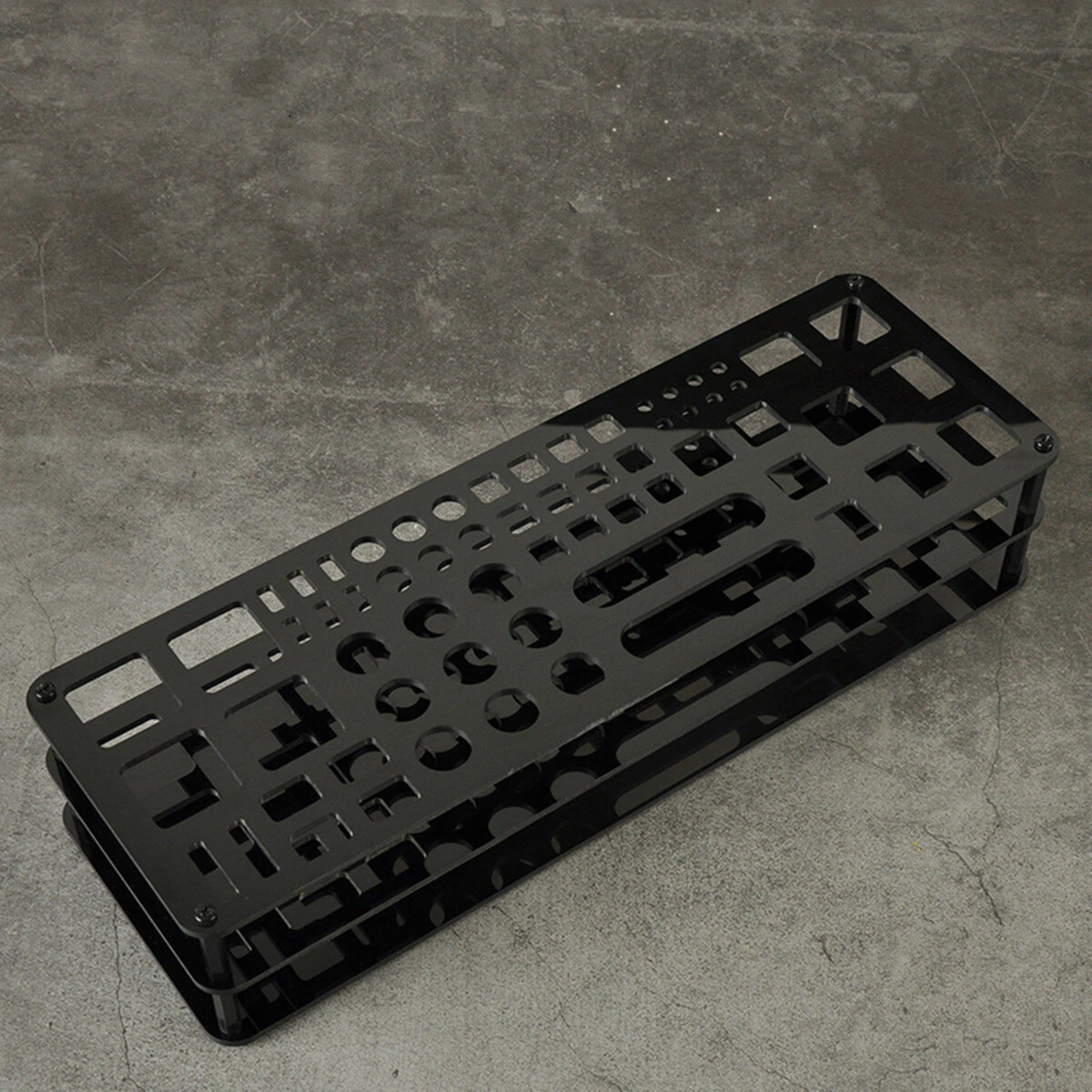 Desktop Tool Storage Box Organizer | Screwdriver & Tweezer Rack for Electronic Components - Image 2