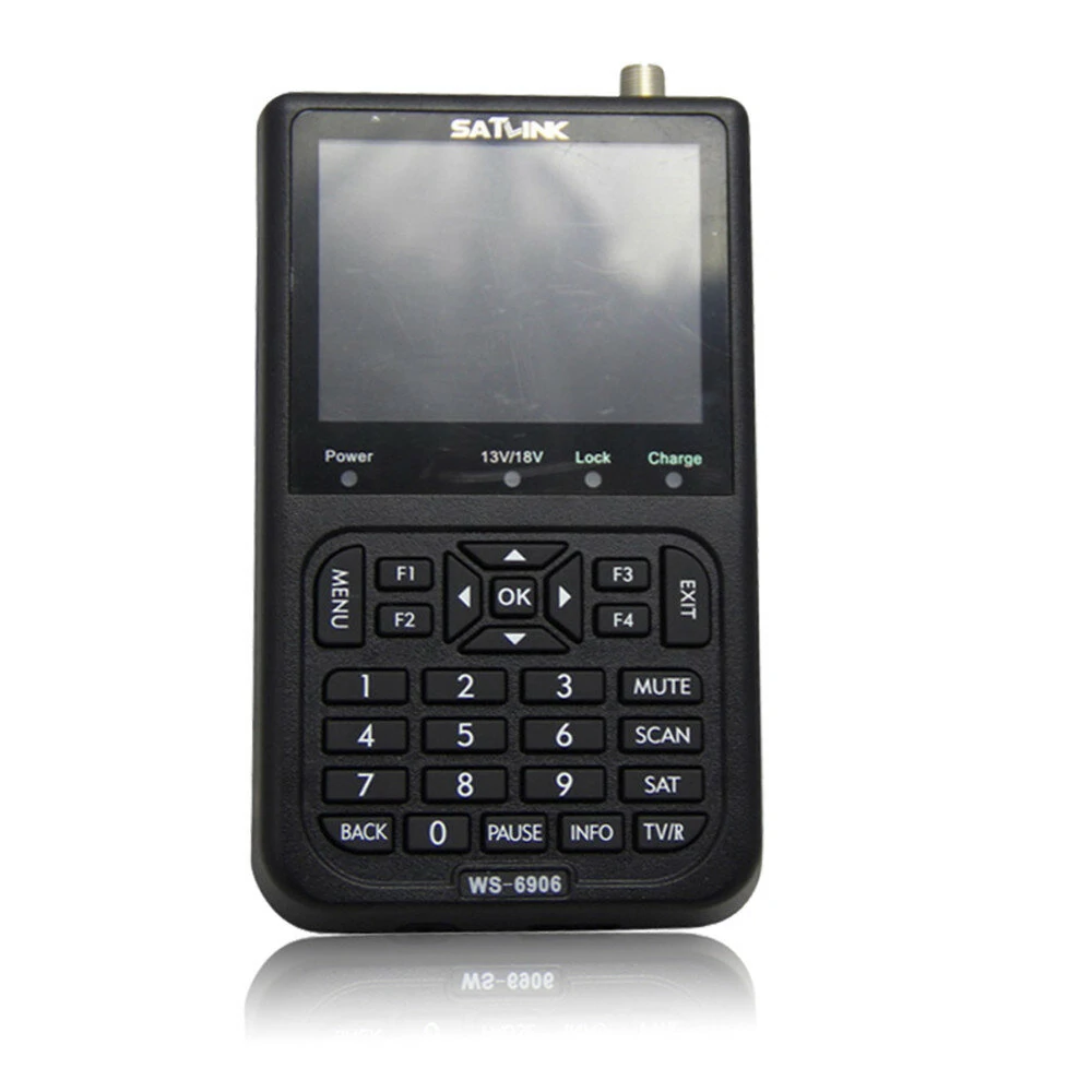 SATLINK WS-6906 3.5 Inch LCD DVB-S Digital Satellite Meter | FTA Finder - Image 4