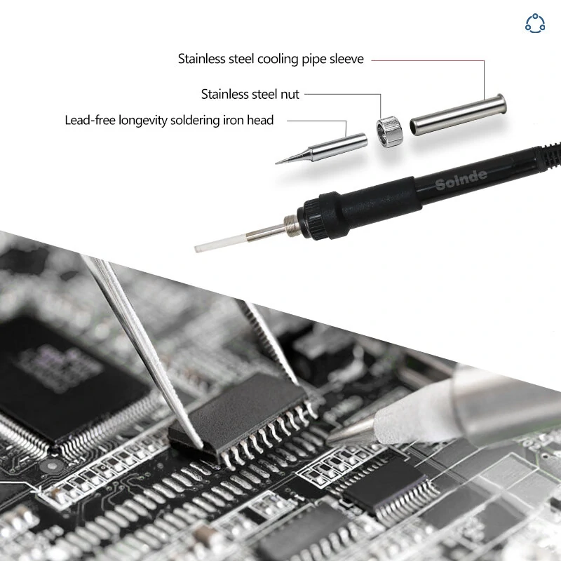 SLD-936 60W Constant Temperature Soldering Station | 220V Anti-static Welding Tool - Image 4