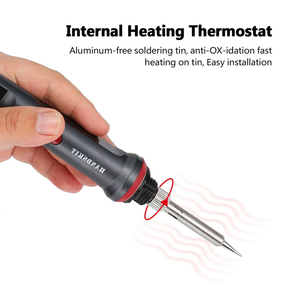 HANDSKIT 927 200W Soldering Iron | Auto Sleep & Thermal Control | 110V/220V - Image 2